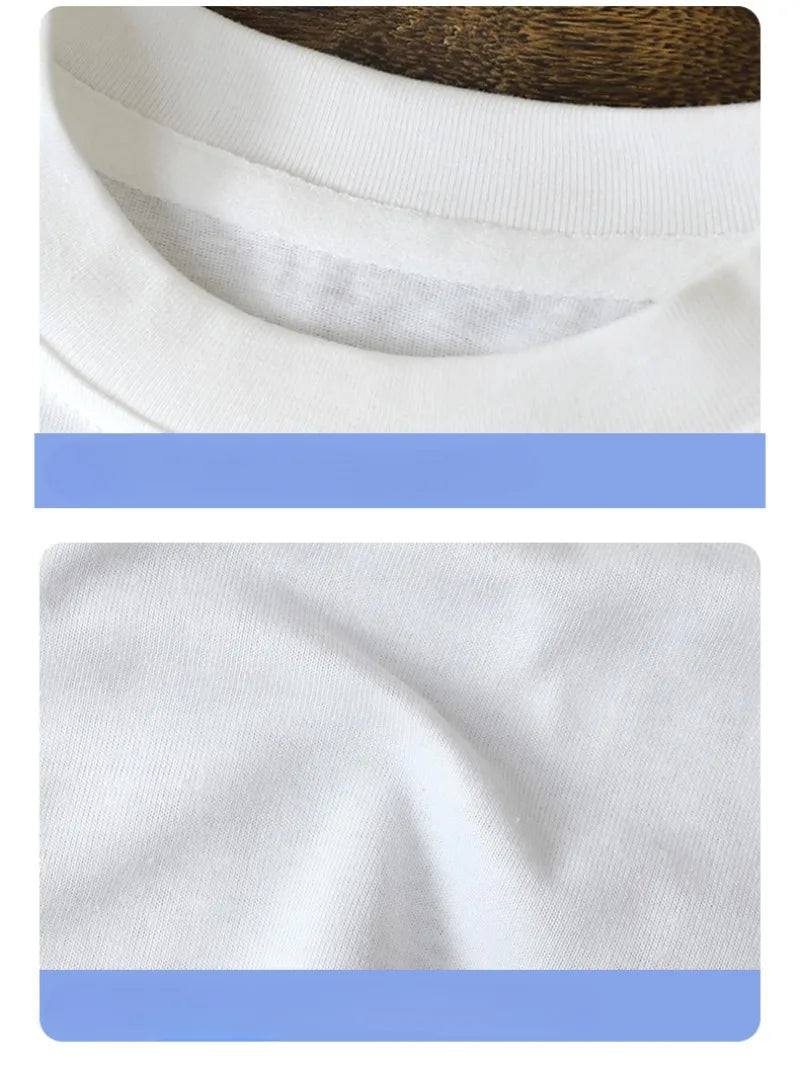 2-10Y Children’s Pure Cotton Short Sleeve Pullover T-Shirt – Baby Boys & Girls Summer Tops