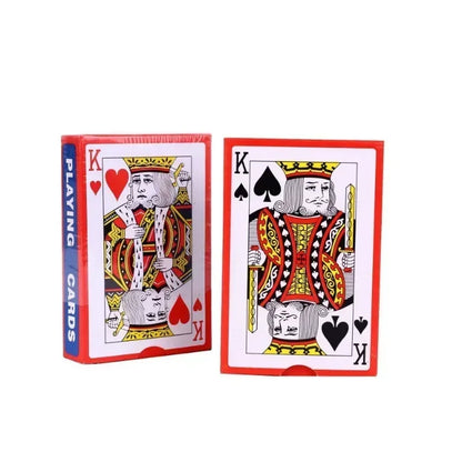 1–100 Pcs Poker Card Set – 54 Card Deck for Adults, Classic Board Game for Entertainment & Casino Play